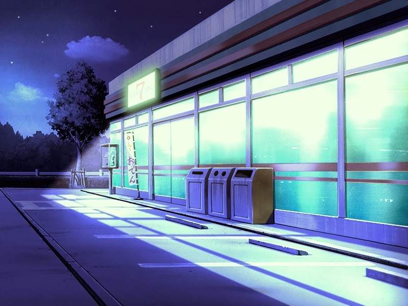 Anime Landscape: Shop (Anime Background)